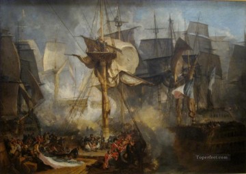 naval Obras - Batalla naval de Joseph Mallord William Turner